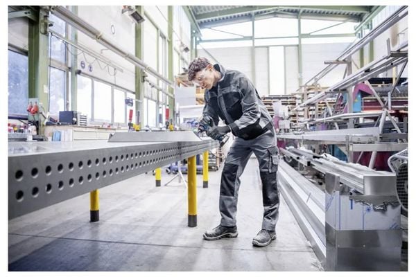 Produktbild: Bosch Professional GWG 12V-50 S solo 06013A7000 Geradschleifer 240W 50mm