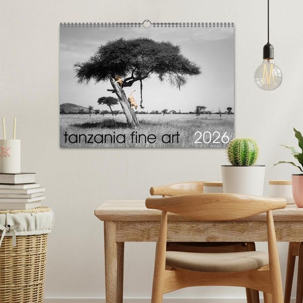 Produktbild: tanzania fine art (Wall Calendar 2026 DIN A3 landscape), CALVENDO 12 Month Wall Calendar