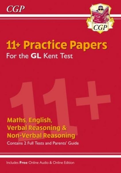 Produktbild: Kent Test 11+ GL Practice Papers (with Parents' Guide & Online Edition)