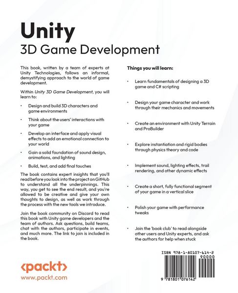 Produktbild: Unity 3D Game Development