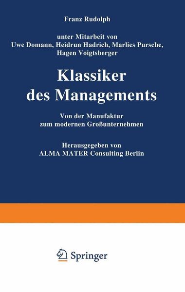 Produktbild: Klassiker des Managements