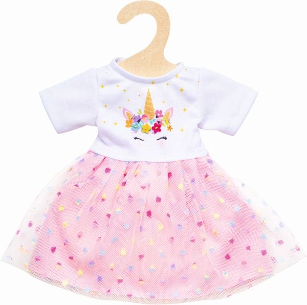 Puppen-Kleid Einhorn Hannah, Gr. 35-45 cm