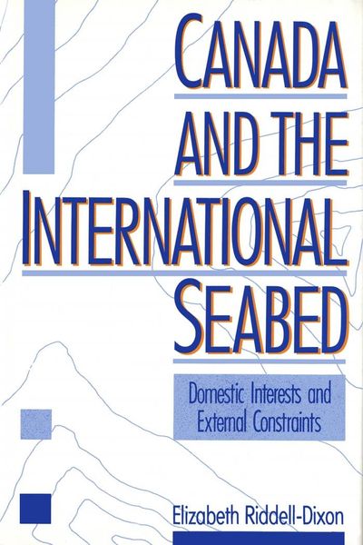 Produktbild: Canada and the International Seabed