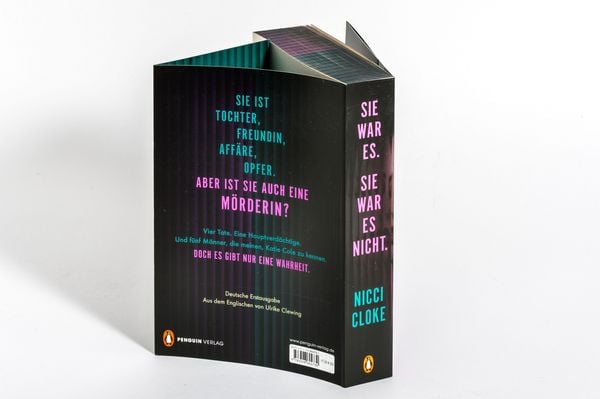 Produktbild: Sie war es. Sie war es nicht.