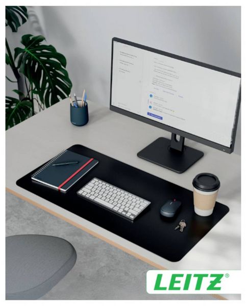 Produktbild: Leitz 53820095 Schreibunterlage Schwarz (B x H) 80 cm x 40 cm