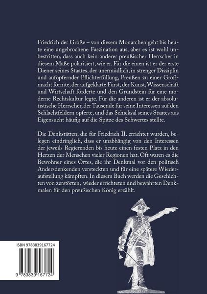 Produktbild: Denkmale und Denksteine f&uuml;r Friedrich den Gro&szlig;en