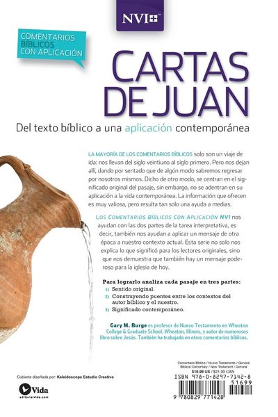 Produktbild: Los Comentario B&iquest;&iquest;blico Con Aplicaci&iquest;&iquest;n NVI Cartas de Juan