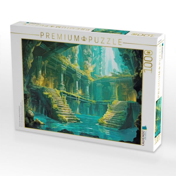 Produktbild: CALVENDO Puzzle Ruinen der versunkenen Zivilisationen | 1000 Teile Lege-Gr&ouml;&szlig;e 64x48cm Foto-Puzzle f&uuml;r gl&uuml;ckliche Stunden