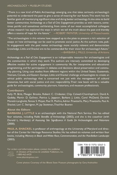 Produktbild: Archaeology as a Tool of Civic Engagement