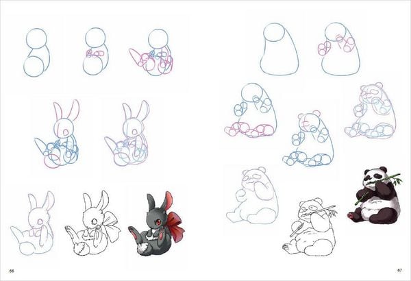 Produktbild: Zeichenschule Manga - 100 Figuren, Posen, Charaktere Schritt f&uuml;r Schritt