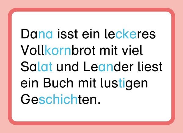 Produktbild: Ich kann S&auml;tze lesen Teil 2 in Sprechsilben mit Dana und Leander