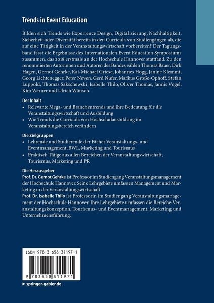Produktbild: Trends in Event Education
