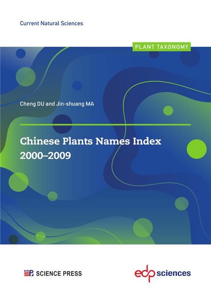 Produktbild: Chinese Plants Names Index 2000-2009
