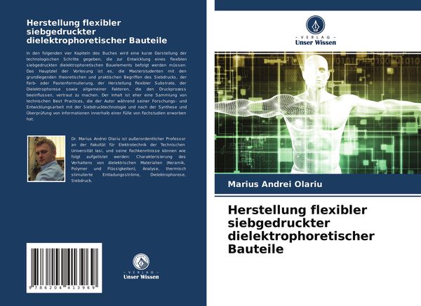 Produktbild: Herstellung flexibler siebgedruckter dielektrophoretischer Bauteile