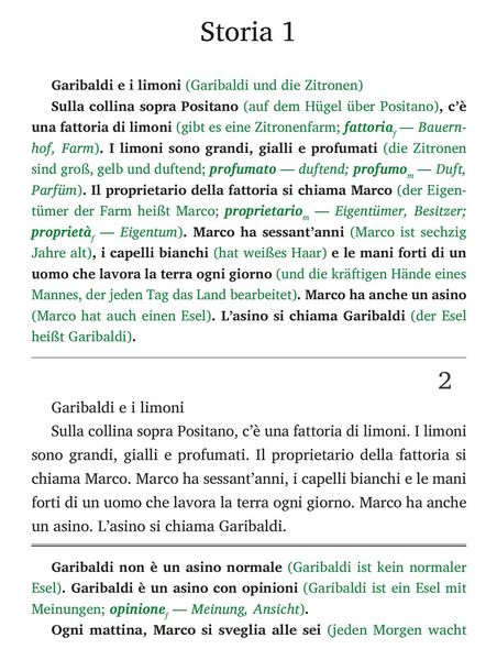 Produktbild: Italienisch lernen mit lustigen Kurzgeschichten (A1-A2) - L&rsquo;Asino di Positano (+ Audio-CD)