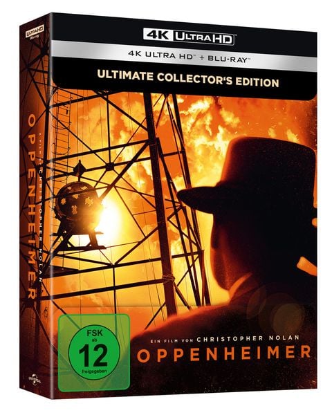 Produktbild: Oppenheimer - Steelbook - Limited Ultimate Collector's Edition (4K Ultra HD) (+ Blu-ray) ( + Bonus-Blu-ray)