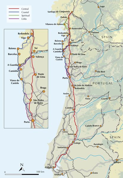 Produktbild: The Camino Portugues