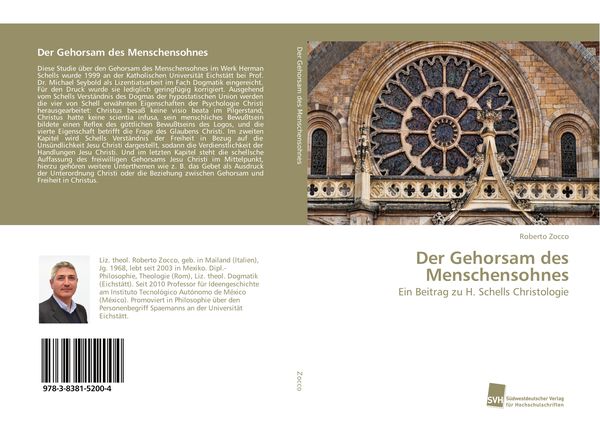 Produktbild: Der Gehorsam des Menschensohnes