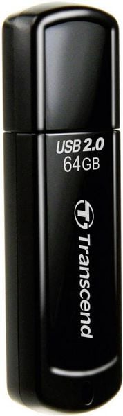 Produktbild: Transcend JetFlash&reg; 350 USB-Stick 64 GB Schwarz TS64GJF350 USB 2.0
