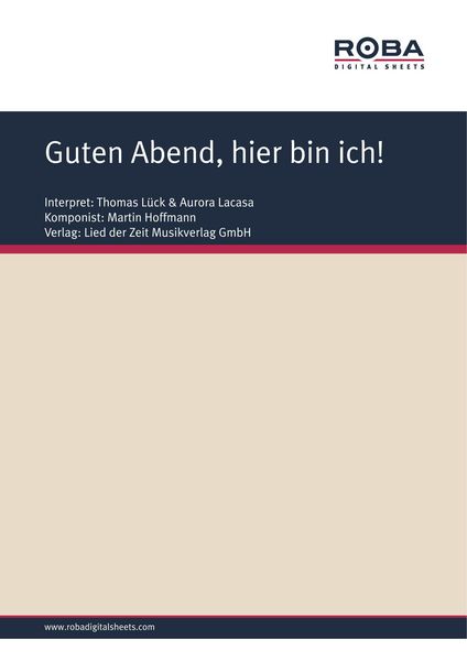 Produktbild: Guten Abend, hier bin ich!