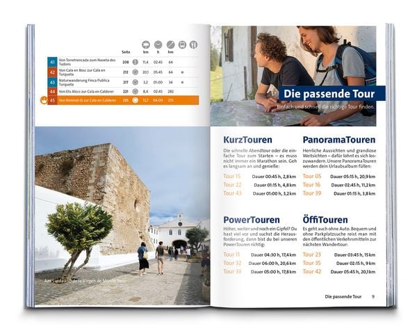 Produktbild: KOMPASS Wanderf&uuml;hrer Menorca, 45 Touren mit Extra-Tourenkarte