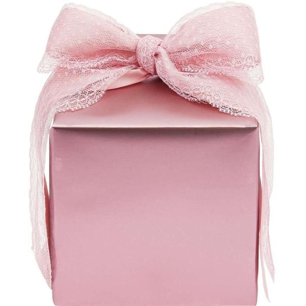 Geschenkpapier Metallic Rosa, Matt, MIX