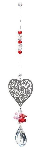 Produktbild: Suncatcher Herz, 5 cm