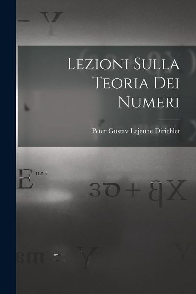 Produktbild: Lezioni Sulla Teoria Dei Numeri