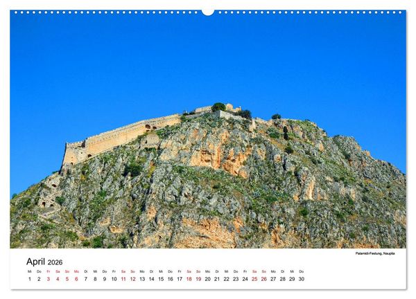 Produktbild: Reise nach Athen (hochwertiger Premium Wandkalender 2026 DIN A2 quer), Kunstdruck in Hochglanz