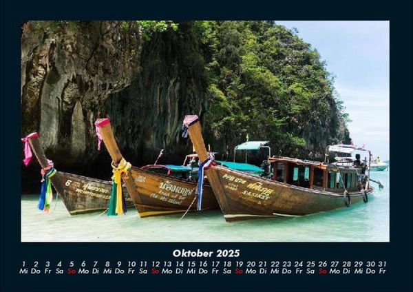 Produktbild: Boote 2025 Fotokalender DIN A4