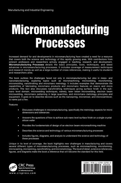 Produktbild: Micromanufacturing Processes
