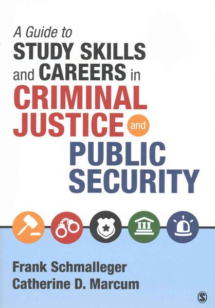 Produktbild: A Guide to Study Skills and Careers in Criminal Justice and Public Security