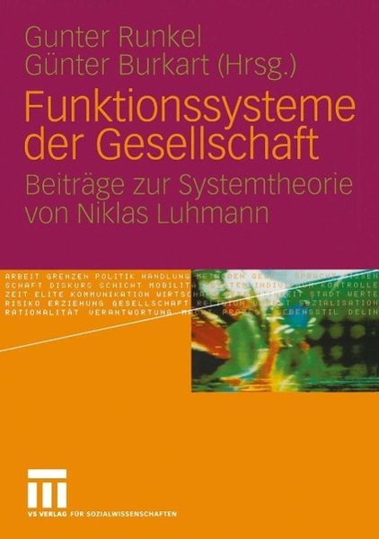 Produktbild: Funktionssysteme der Gesellschaft
