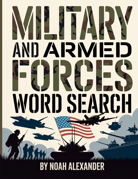 Produktbild: Military and Armed Forces Word Search