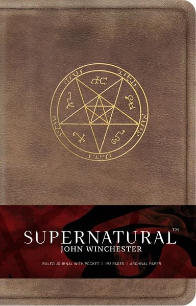 Supernatural: John Winchester Hardcover Ruled Journal, Notizbuch von Insight Editions, Insight Editions, 978-1-68383-074-0