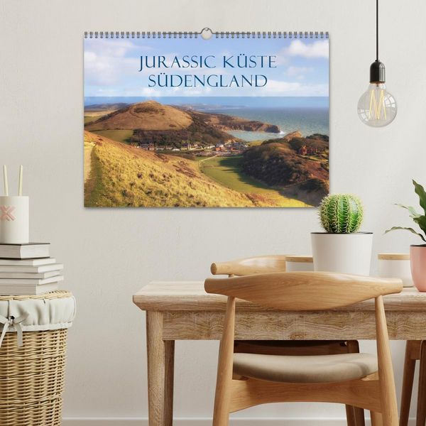 Produktbild: Jurassic K&uuml;ste - S&uuml;dengland (Wandkalender 2026 DIN A3 quer), CALVENDO Monatskalender