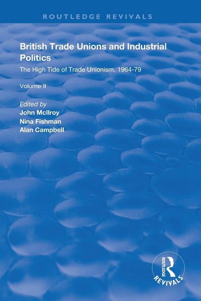 Produktbild: British Trade Unions and Industrial Politics