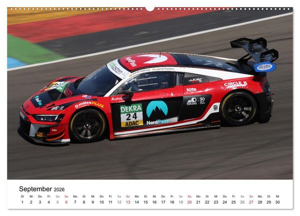Produktbild: GT Masters (hochwertiger Premium Wandkalender 2026 DIN A2 quer), Kunstdruck in Hochglanz