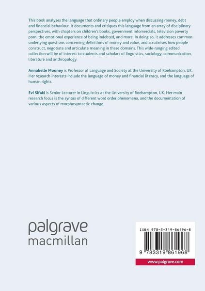 Produktbild: The Language of Money and Debt