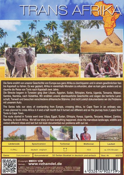 Produktbild: Insider - Trans Afrika [4 DVDs]