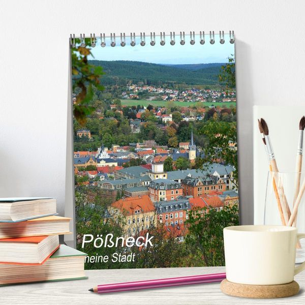 Produktbild: P&ouml;&szlig;neck - meine Stadt (Tischkalender 2026 DIN A5 hoch), CALVENDO Monatskalender