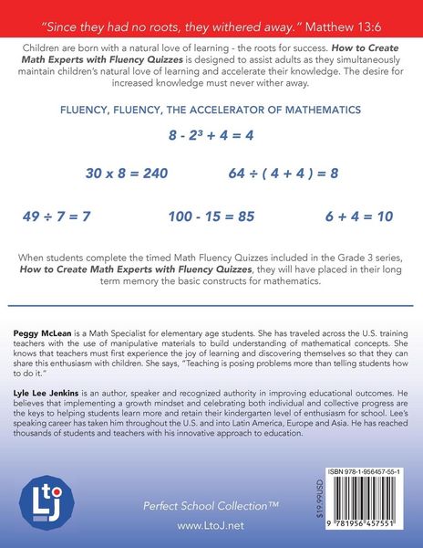 Produktbild: How to Create Math Experts with Fluency Quizzes Grade 3