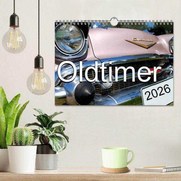 Produktbild: Oldtimer (Wandkalender 2026 DIN A4 quer), CALVENDO Monatskalender
