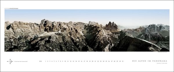 Produktbild: Die Alpen im Panorama