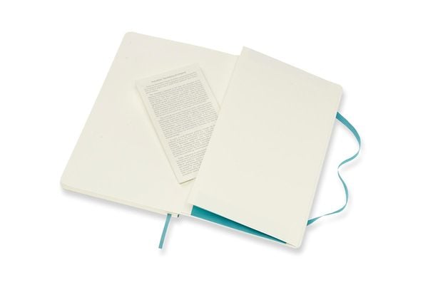 Produktbild: Moleskine Notizbuch Large/A5, Liniert, Soft Cover, Riff Blau