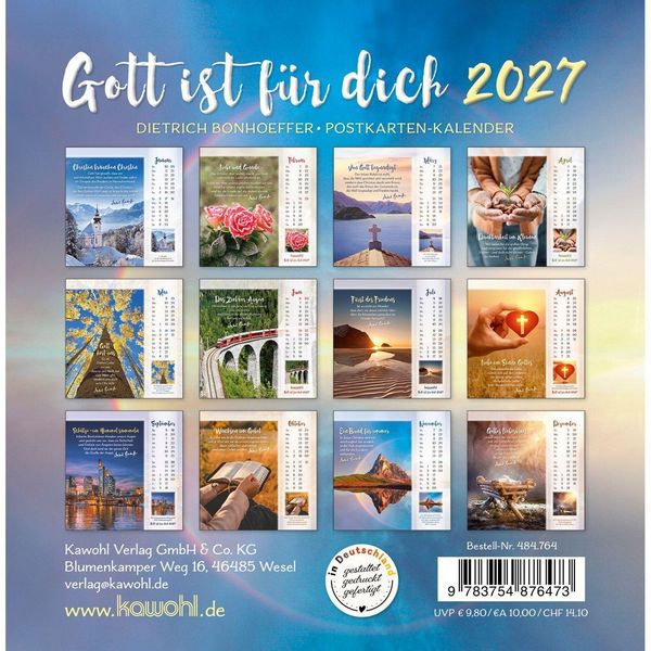 Produktbild: Gott ist f&uuml;r dich 2027