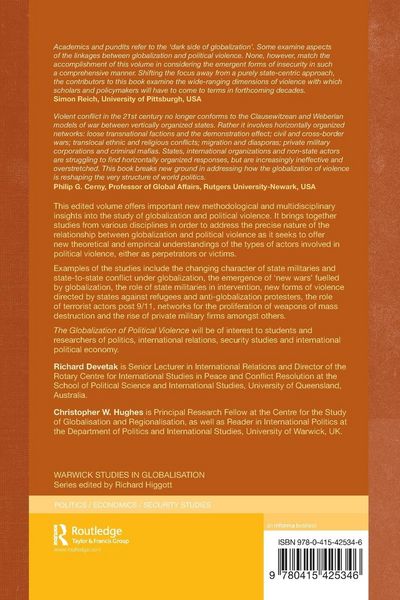 Produktbild: The Globalization of Political Violence