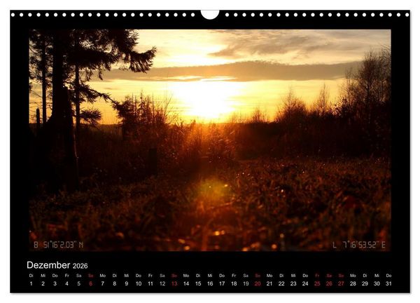 Produktbild: Geo-Tagging in Schwelm (Wandkalender 2026 DIN A3 quer), CALVENDO Monatskalender