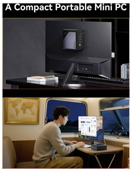 Produktbild: GMKtec Mini PC K12 AMD Ryzen 7 H 255 AMD Ryzen 7 H 255 4.9 GHz 32 GB RAM 512 GB SSD AMD Radeon&trade; 780M Win 11 Pro K12