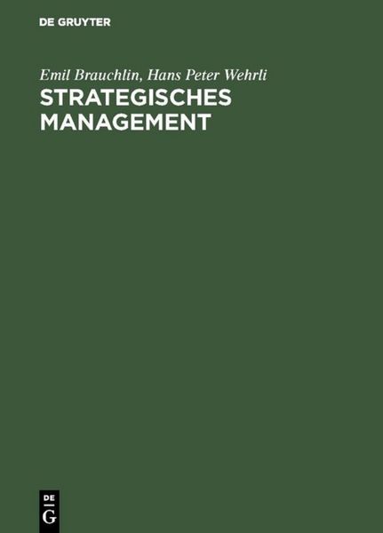 Produktbild: Strategisches Management
